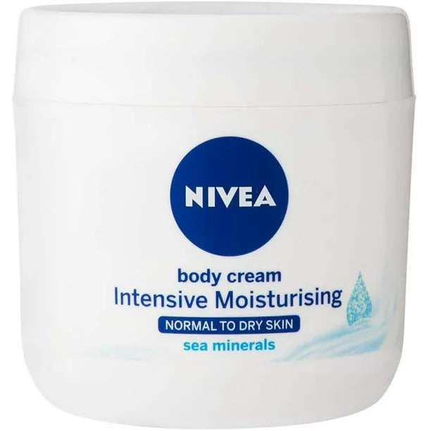 Nivea Intensive Moisturising Body Cream Deep Hydration & Dry Skin Relief for Very Dry to Dry Skin 400 ml/13.53 oz