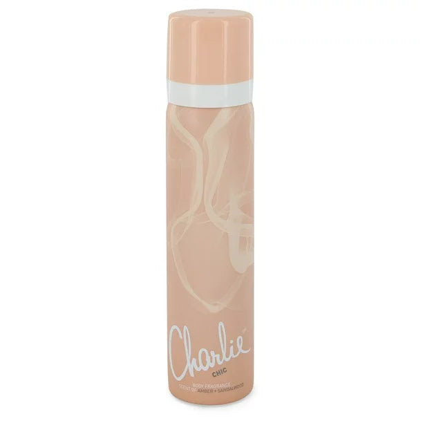 Charlie Body Spray: Iconic Refreshing Fragrance for Women - 75ml/2.54 oz