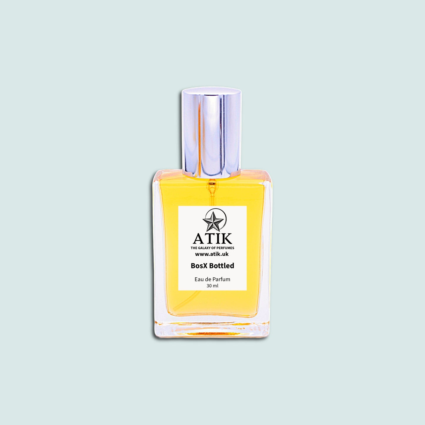BosX27 Bottled Perfume Spray – Fresh Citrus & Musk Scent