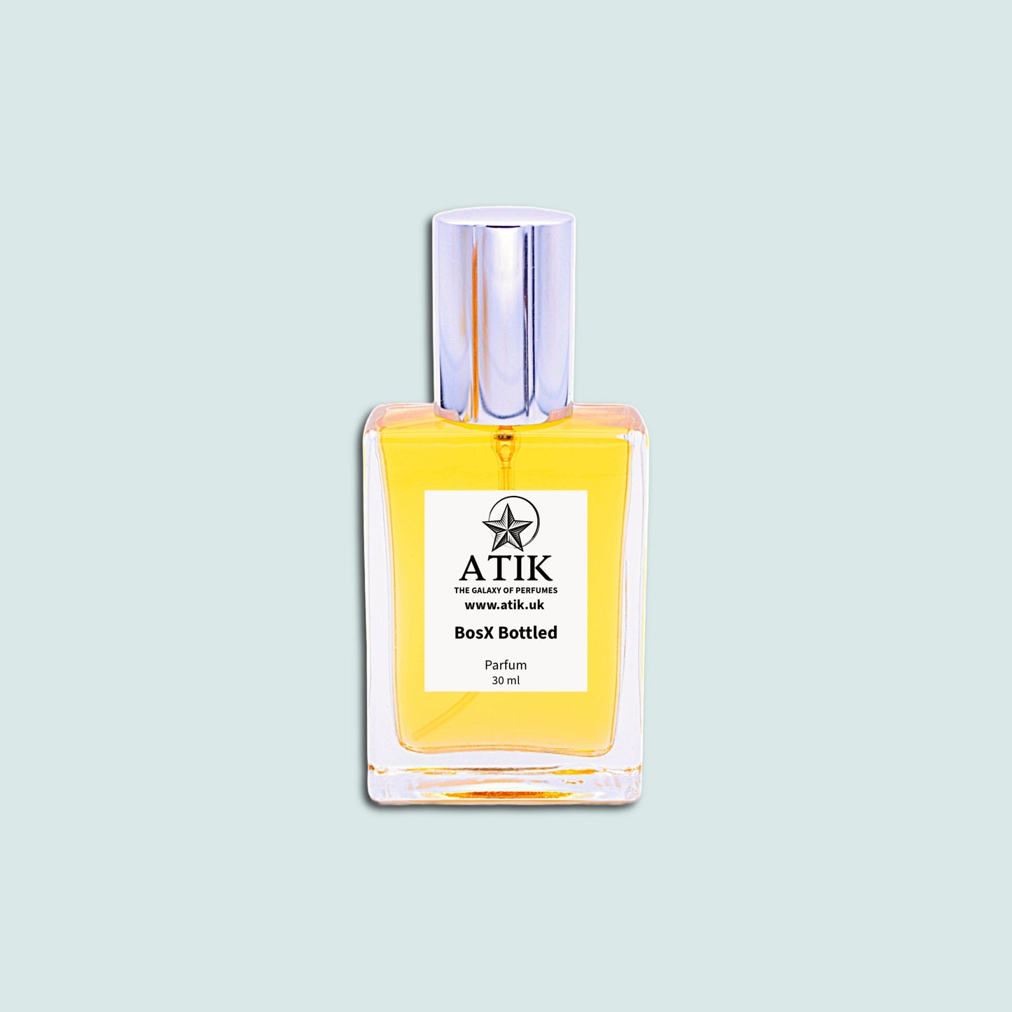BosX27 Bottled Perfume Spray – Fresh Citrus & Musk Scent