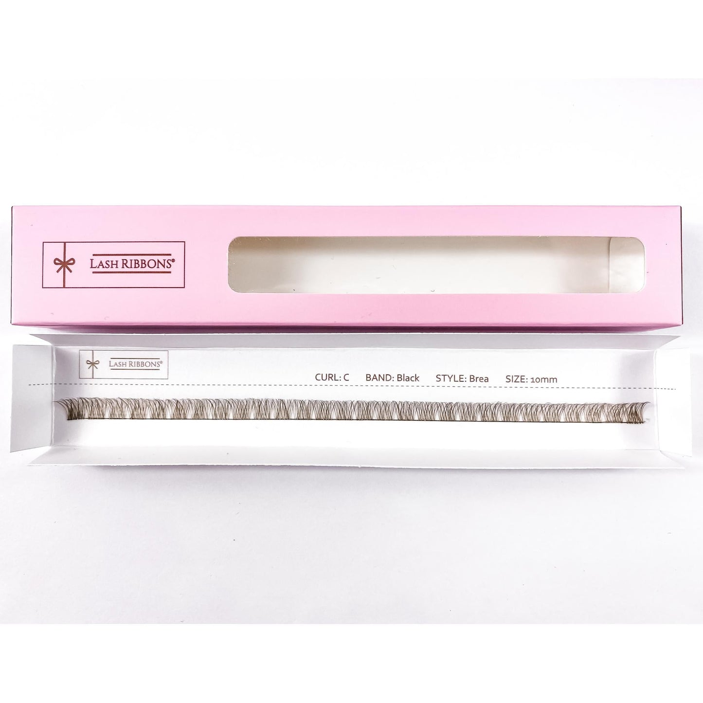 Brea - 'C' Curl Brown Lash Ribbons®