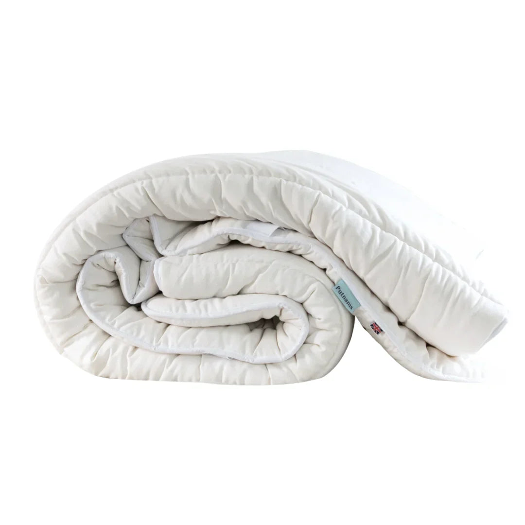 British Wool Mattress Topper – Natural Breathable Wool Mattress Pad