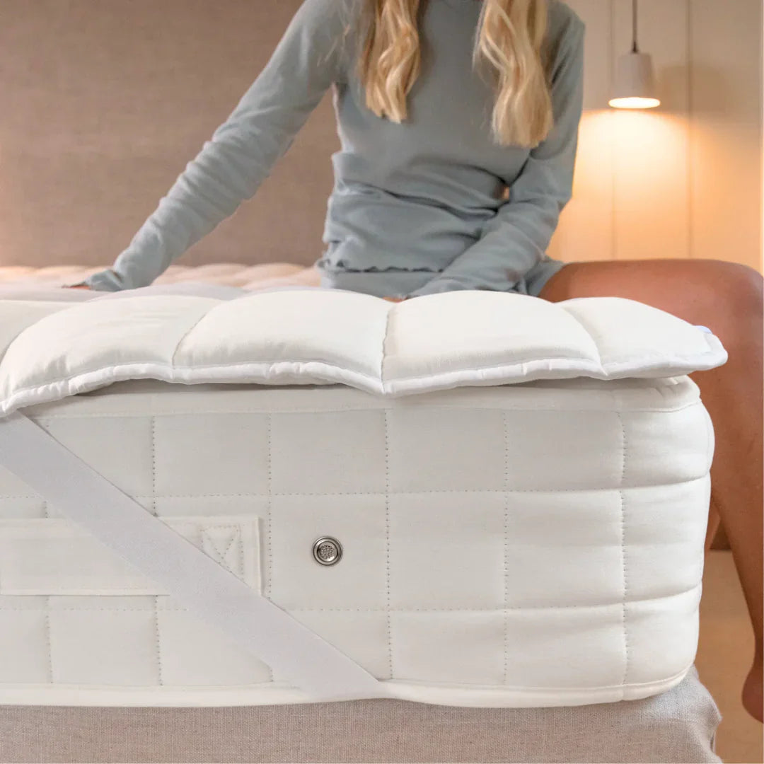 British Wool Mattress Topper – Natural Breathable Wool Mattress Pad