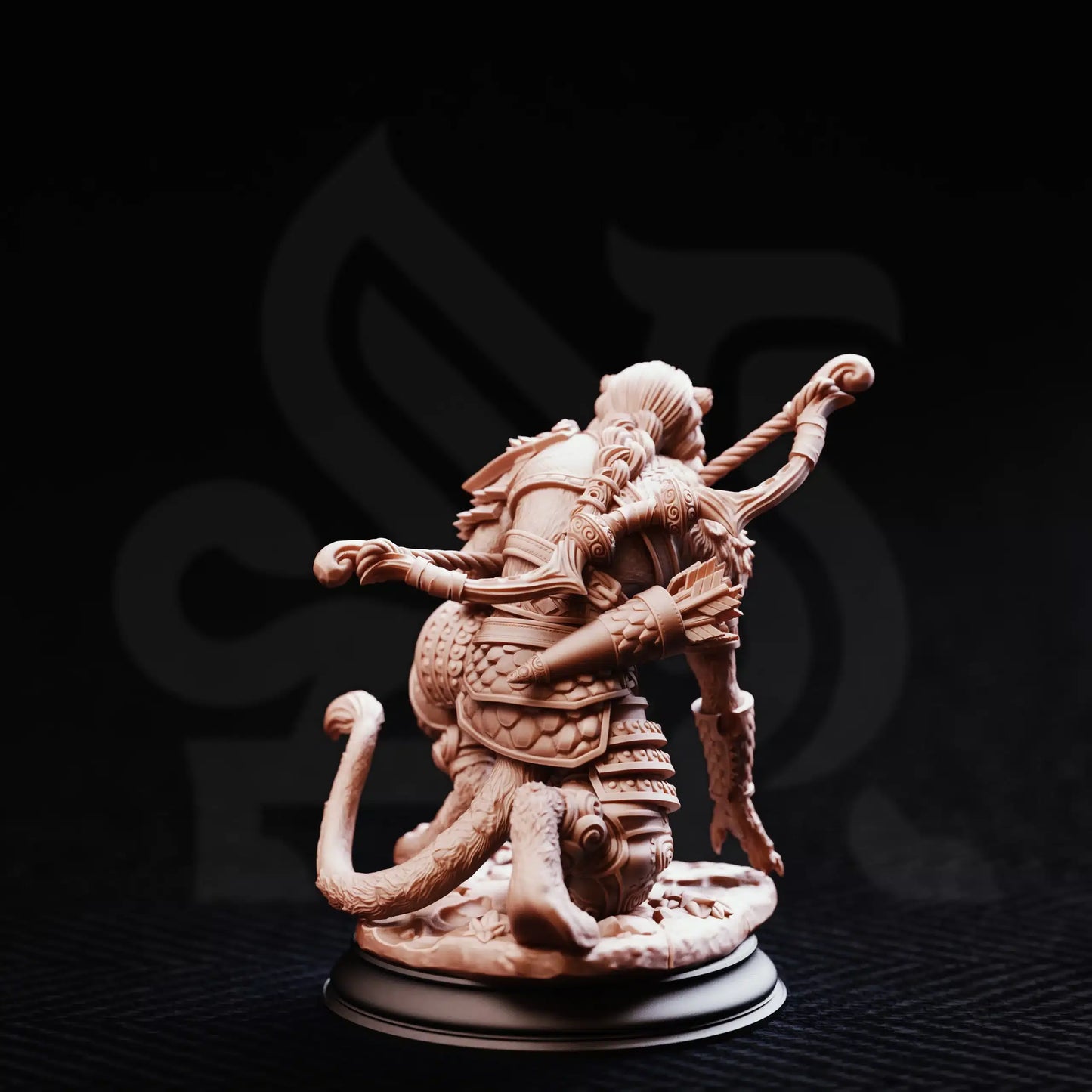 Bri’zani – Lionfolk Tracker - 3D Printed Ranger Miniature