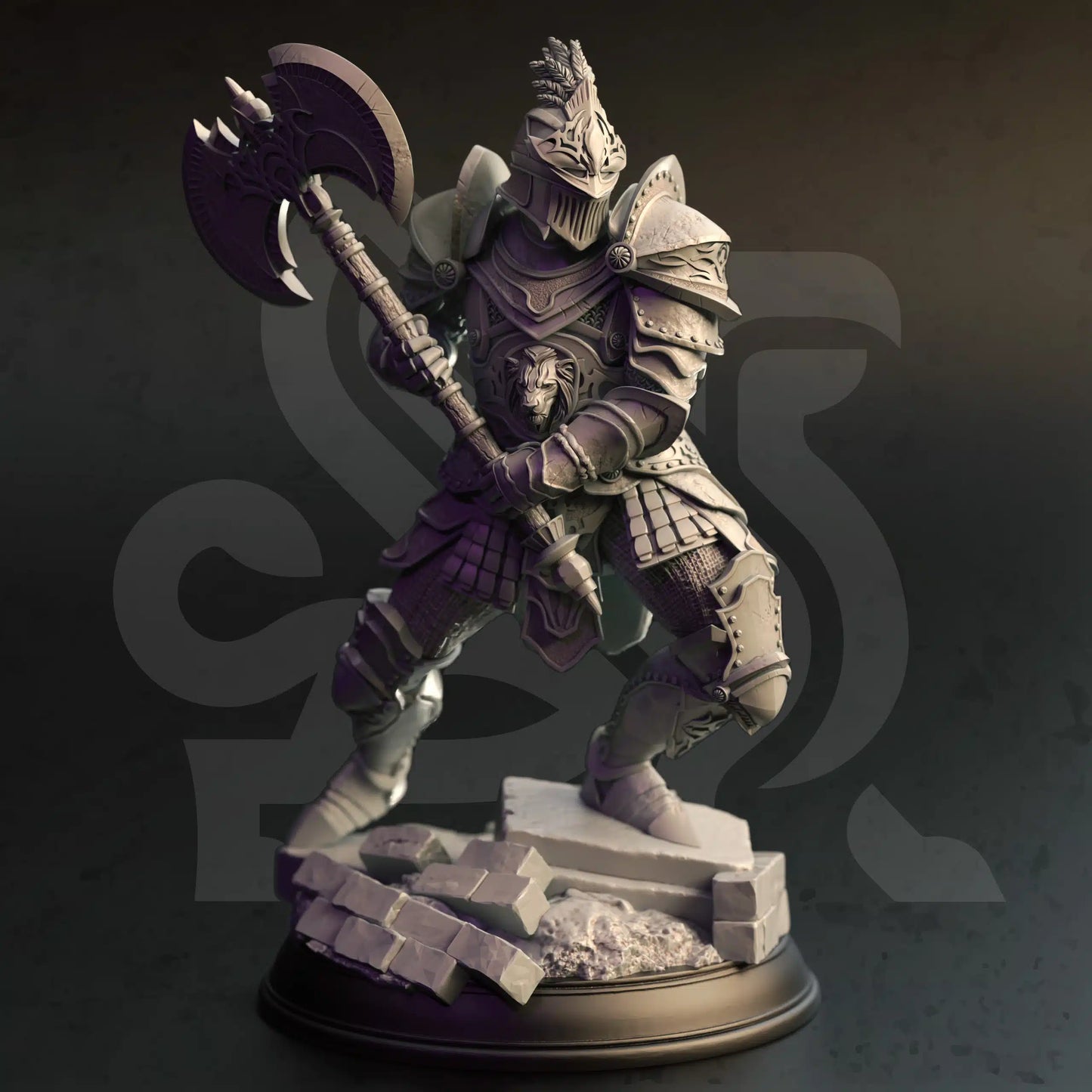 Brogvar – Champion of the Claw - 3D Printed Barbarian Miniature
