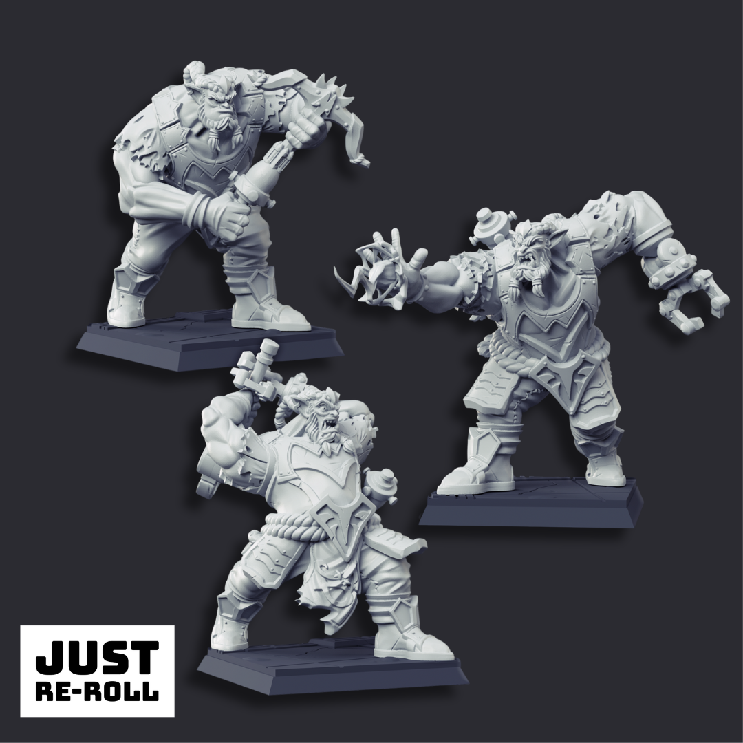 Brok Sparks - 3D Printed Character Miniature