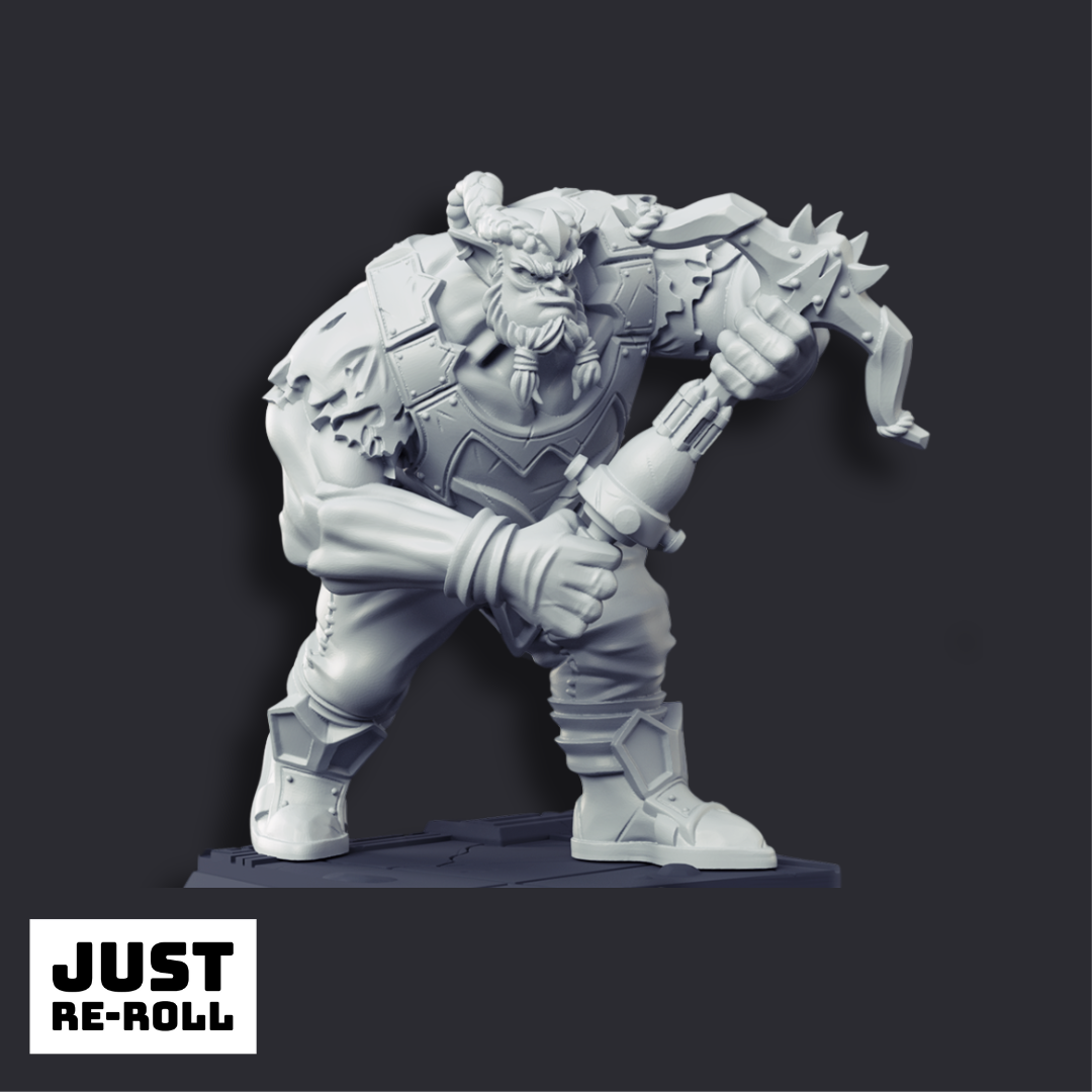 Brok Sparks - 3D Printed Character Miniature