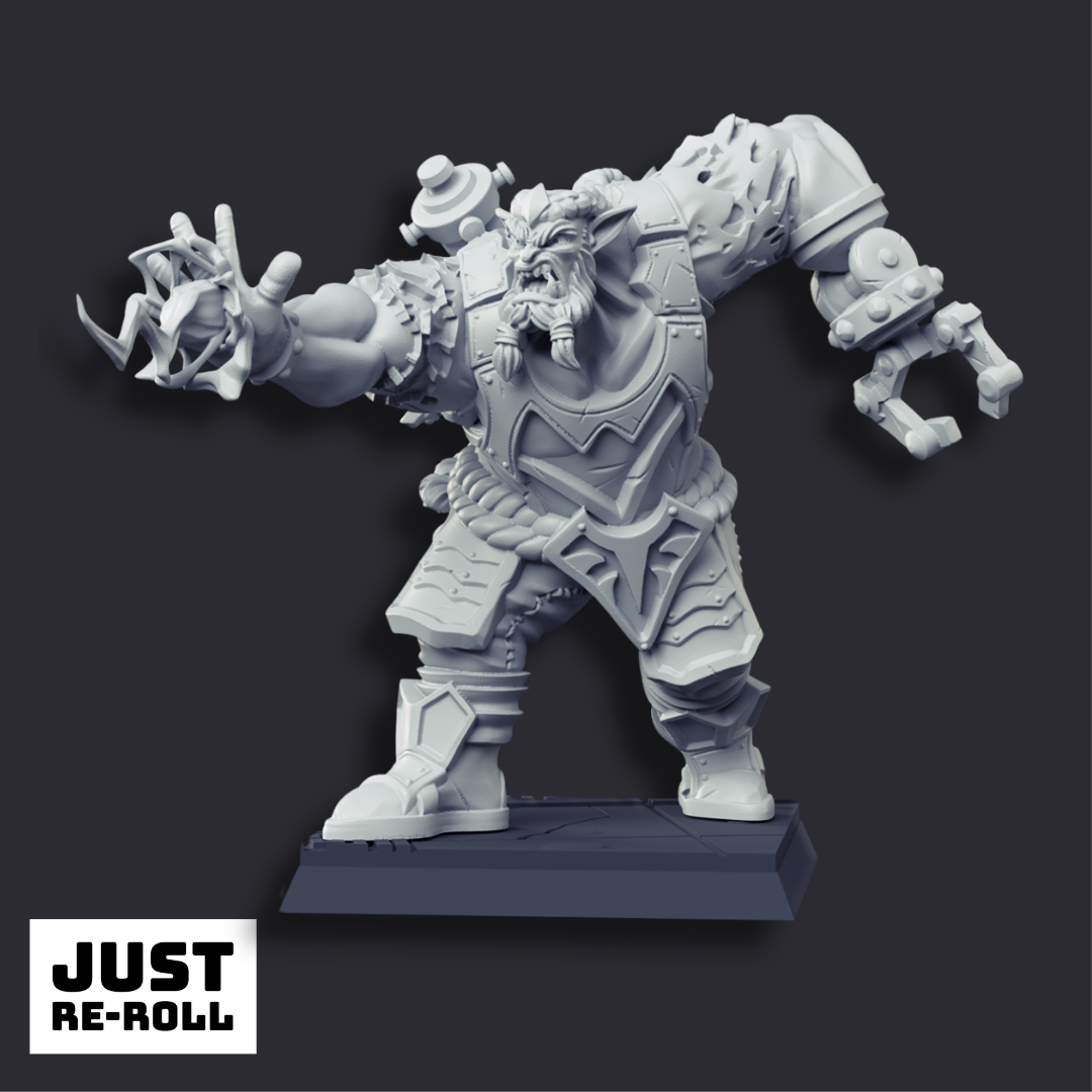 Brok Sparks - 3D Printed Character Miniature