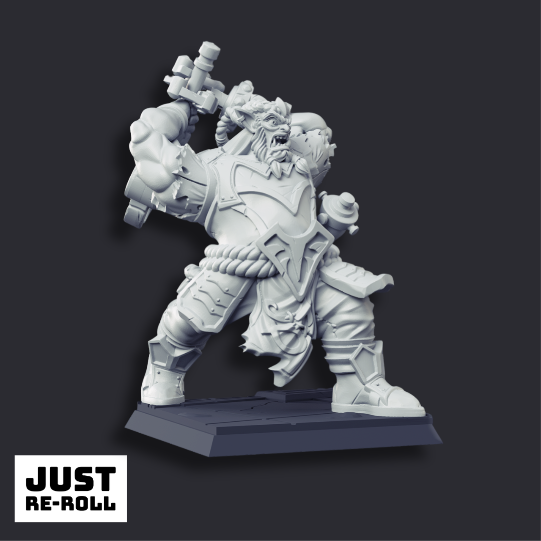 Brok Sparks - 3D Printed Character Miniature