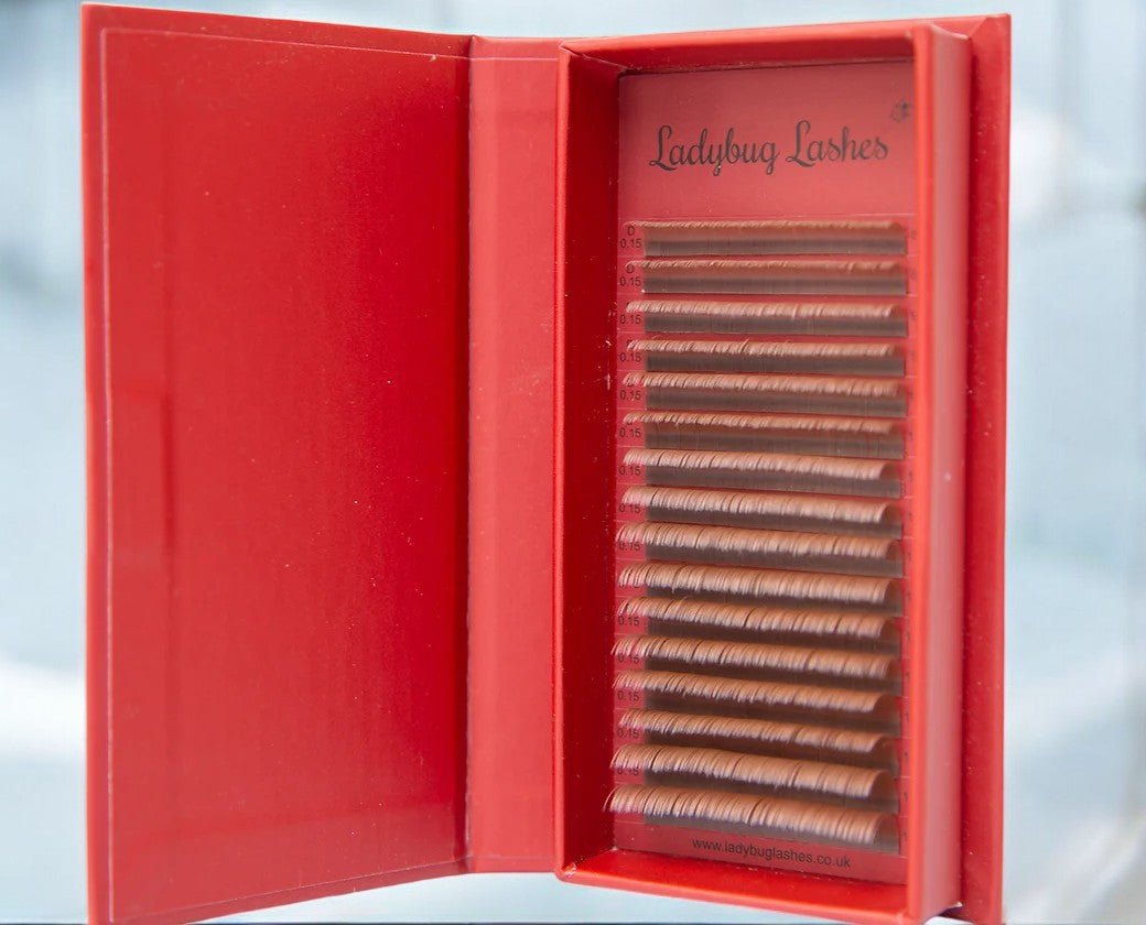 Brown Volume Lash Mixed Tray