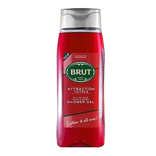 Brut Shower Gels: Refreshing & Invigorating Cleanse for Men 500ml / 16.91 oz