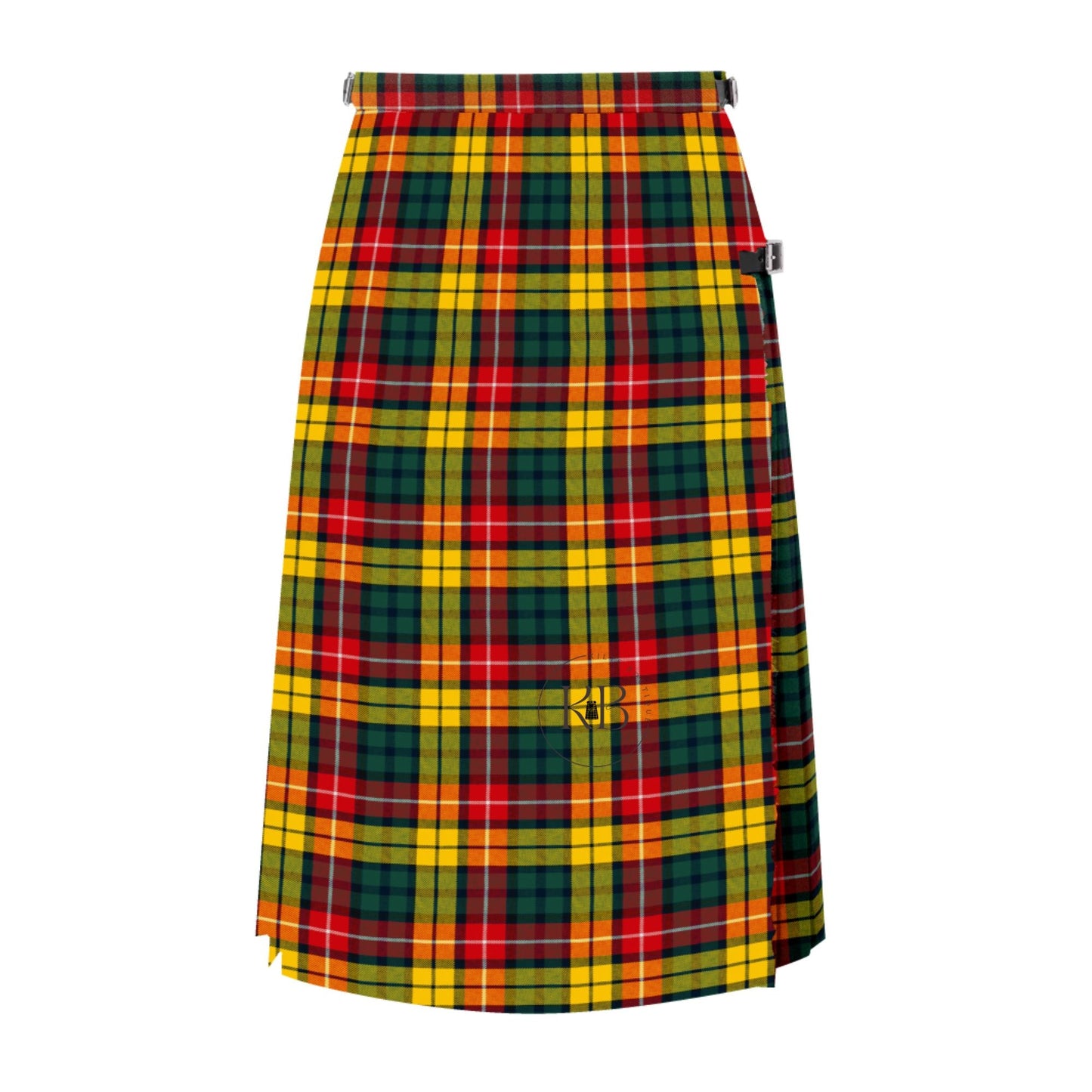 Ladies Tartan Kilted Full Length Kilted Hostess Tartan Skirt Length 38 inches