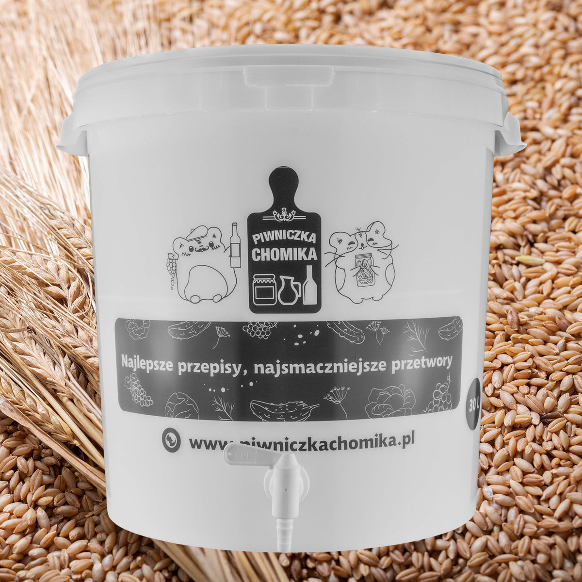 Home Brew Bucket 30L with Tap