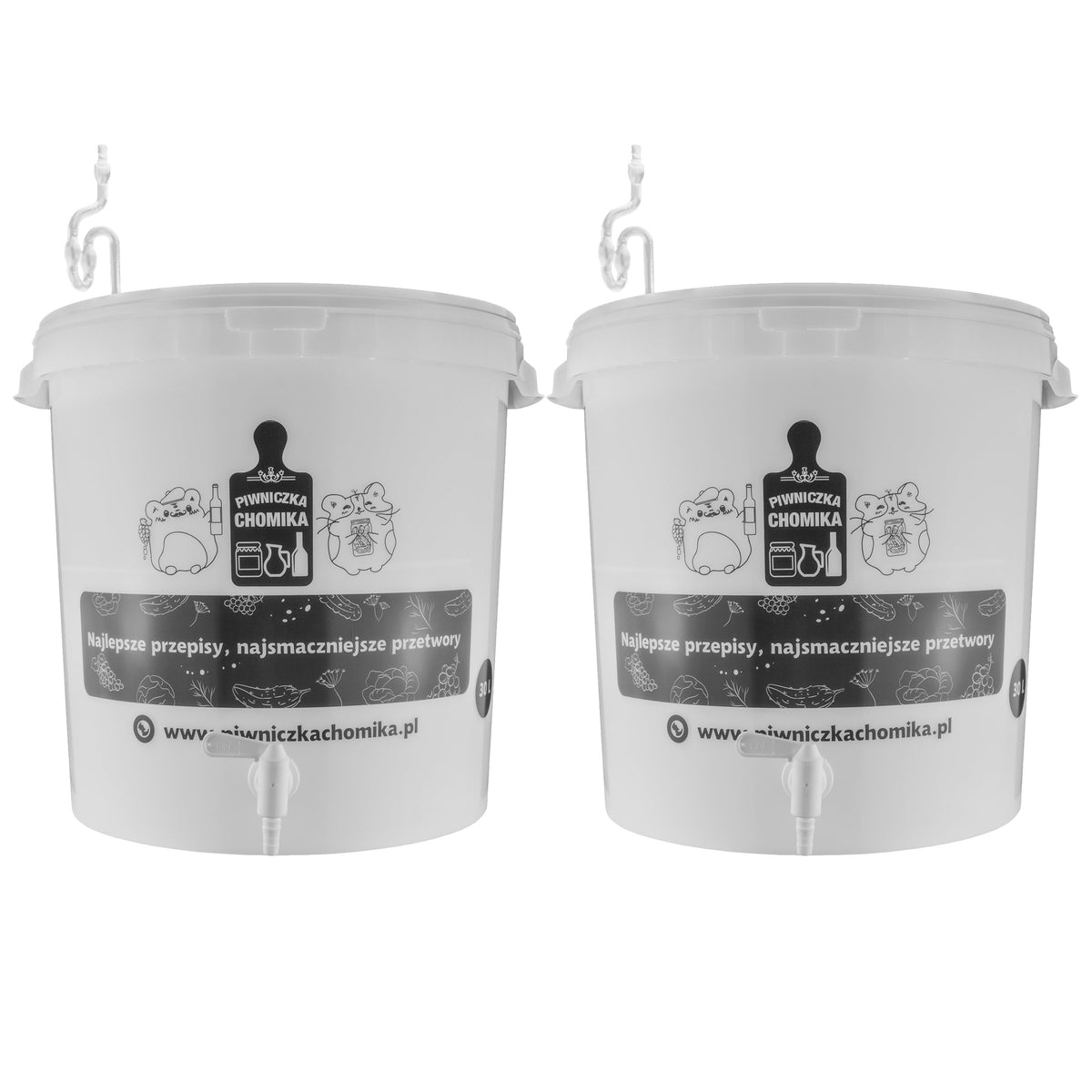 Home Brew Bucket 30L with Tap