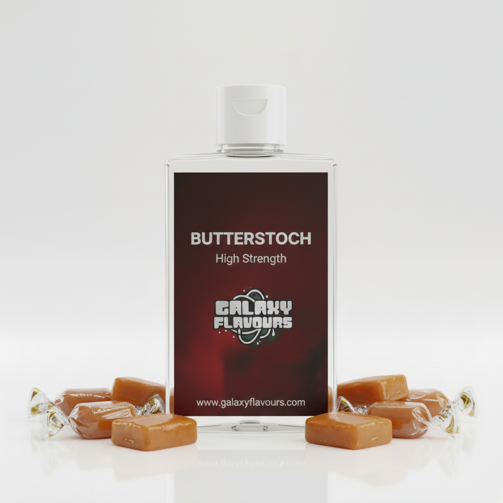 Butterscotch Food Flavouring Concentrate – Professional High Strength – 250ml