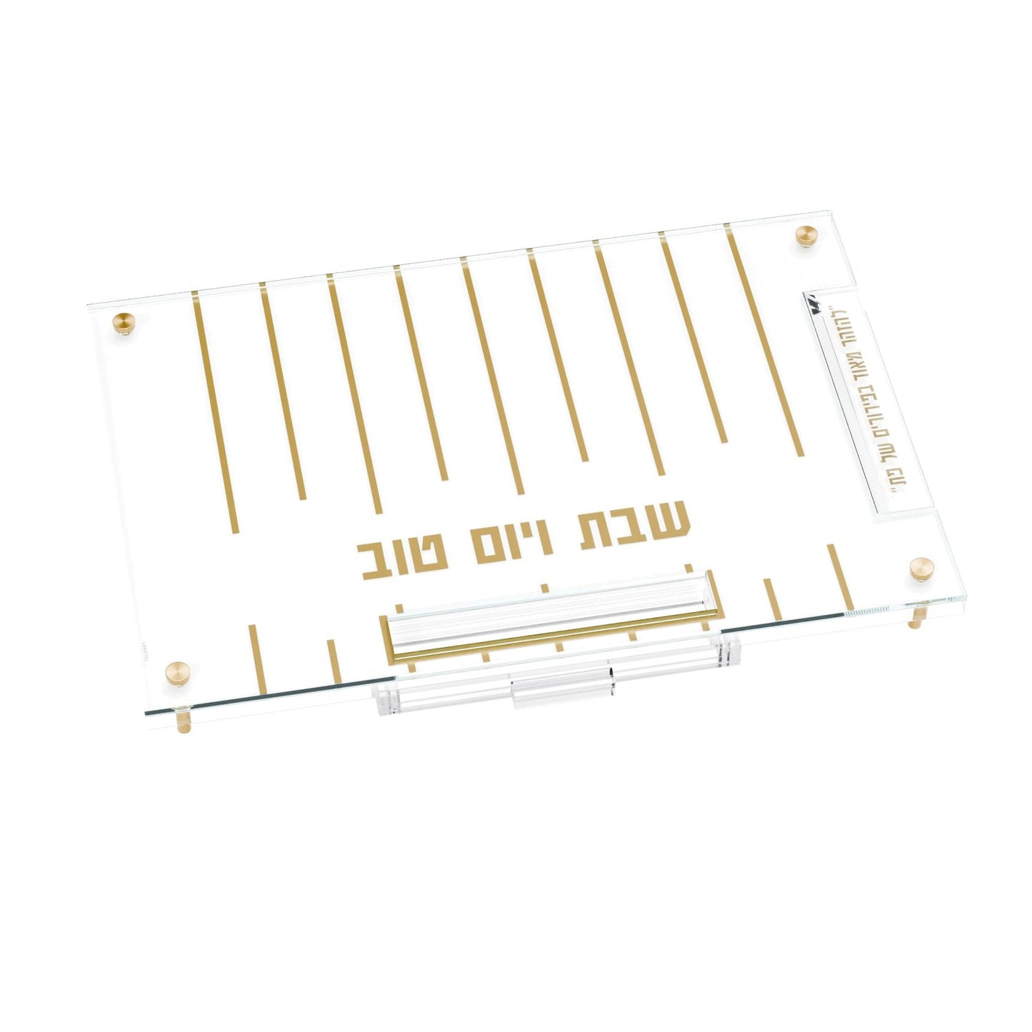 Linear Challa Board with Crumb Drawer