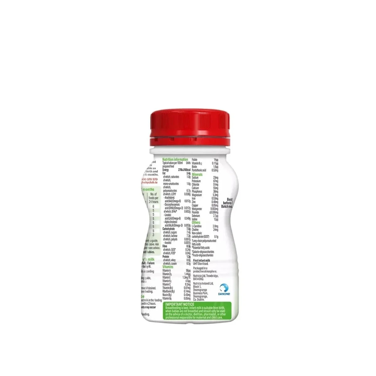 Cow & Gate 1 First Infant Ready to Feed Liquid Milk from Birth 200ml