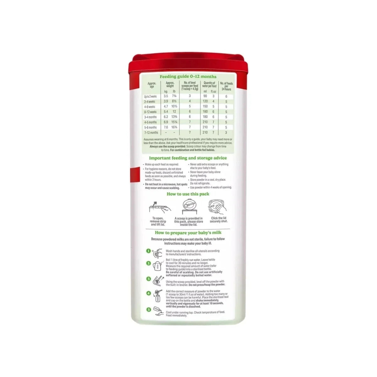 Cow & Gate 1 First Infant Milk Formula 0-6 months 800g