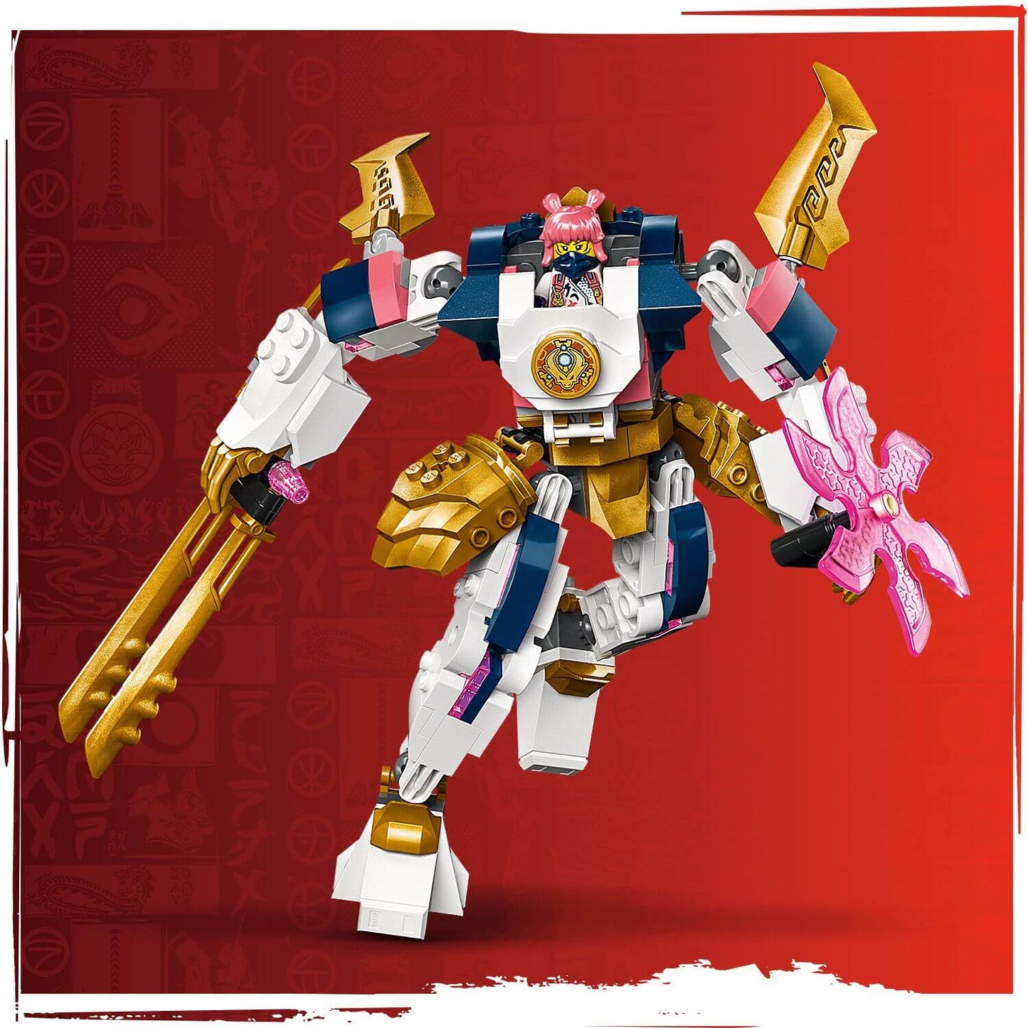 Lego Ninjago 71807 Sora's Elemental Tech Mech Playset for Ages 7 & Up