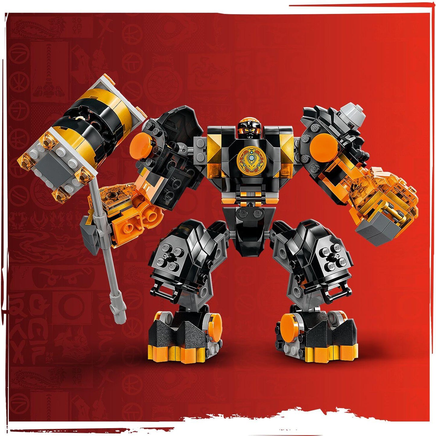 Lego Ninjago 71806 Cole's Elemental Earth Mech Playset for Ages 7 & Up