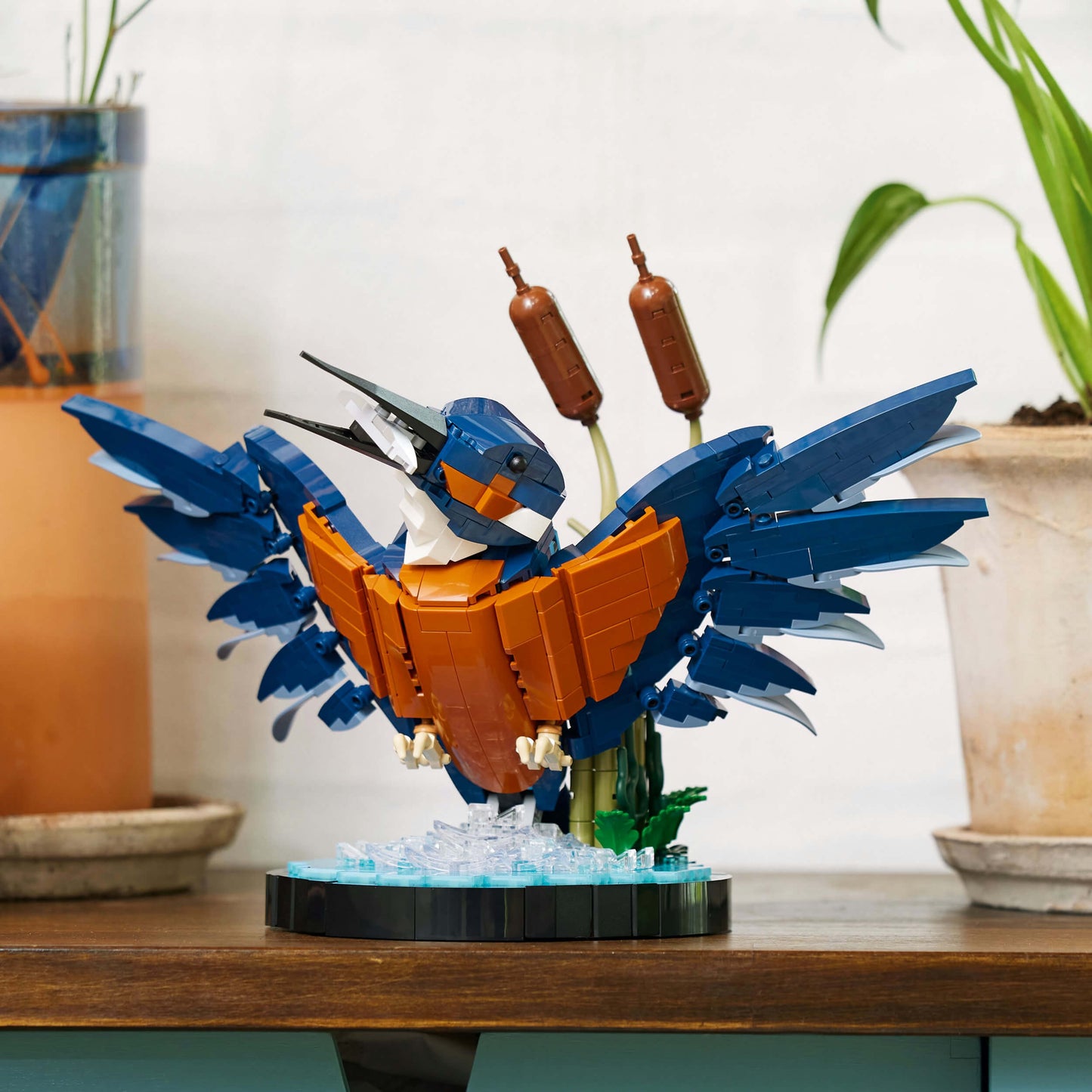 Lego Icons 10331 Kingfisher Bird Model Set for Adults Ages 18 and Up