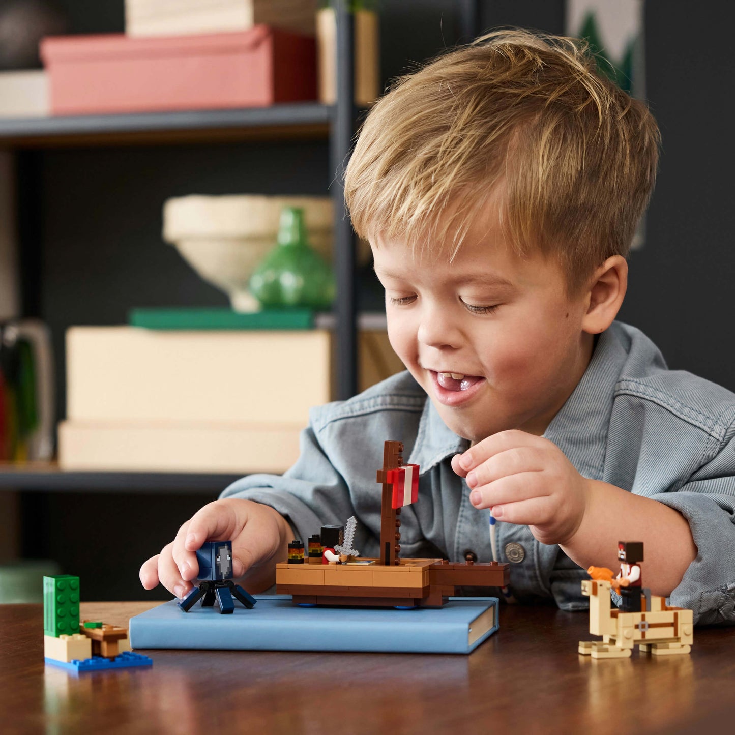 Lego Minecraft 21259 The Pirate Ship Voyage Toy Playset for Ages 8+