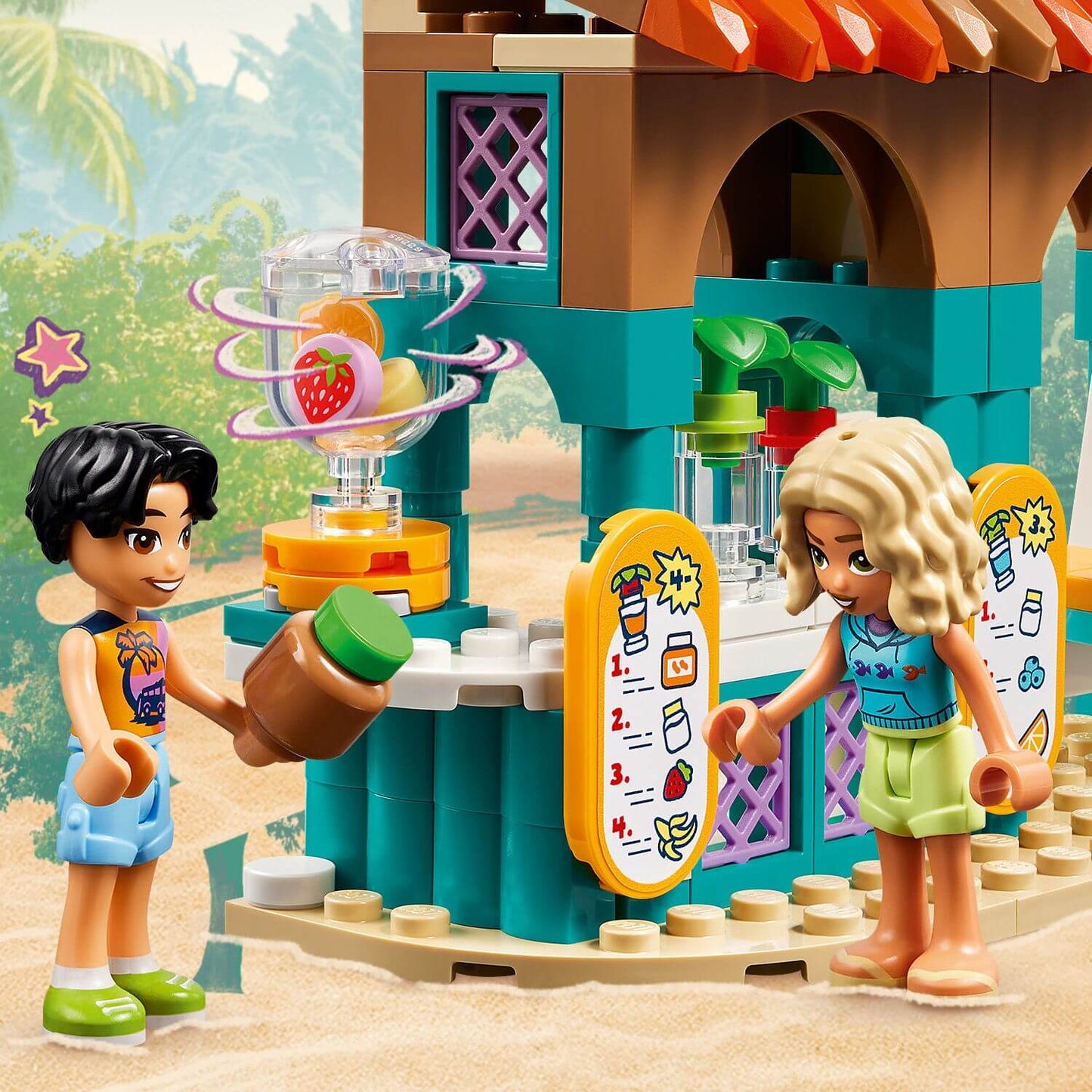 Lego Friends 42625 Beach Smoothie Stand Toy Playset for Ages 6 and Up