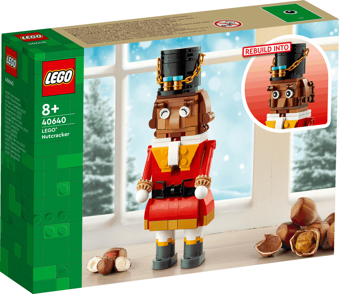 Lego Christmas 40640 Nutcracker Seasonal Playset Gift for Age 8 and Up