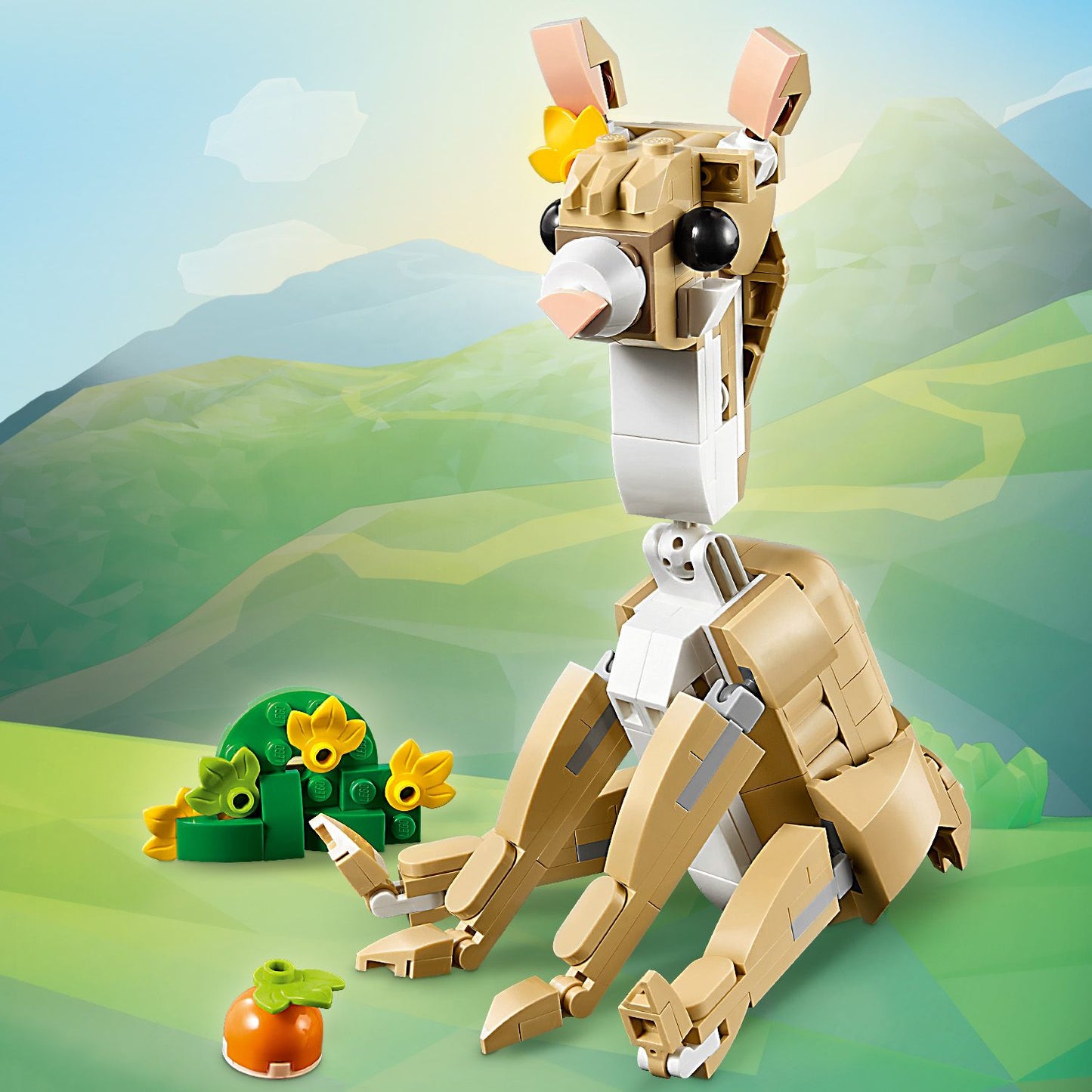 Lego Creator 3 in 1 31162 Cute Bunny Rebuildable Toy for Ages 8 and Up