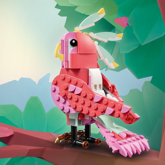 Lego Creator 3 in 1 31170 Wild Animals: Pink Flamingo for Ages 8 & Up