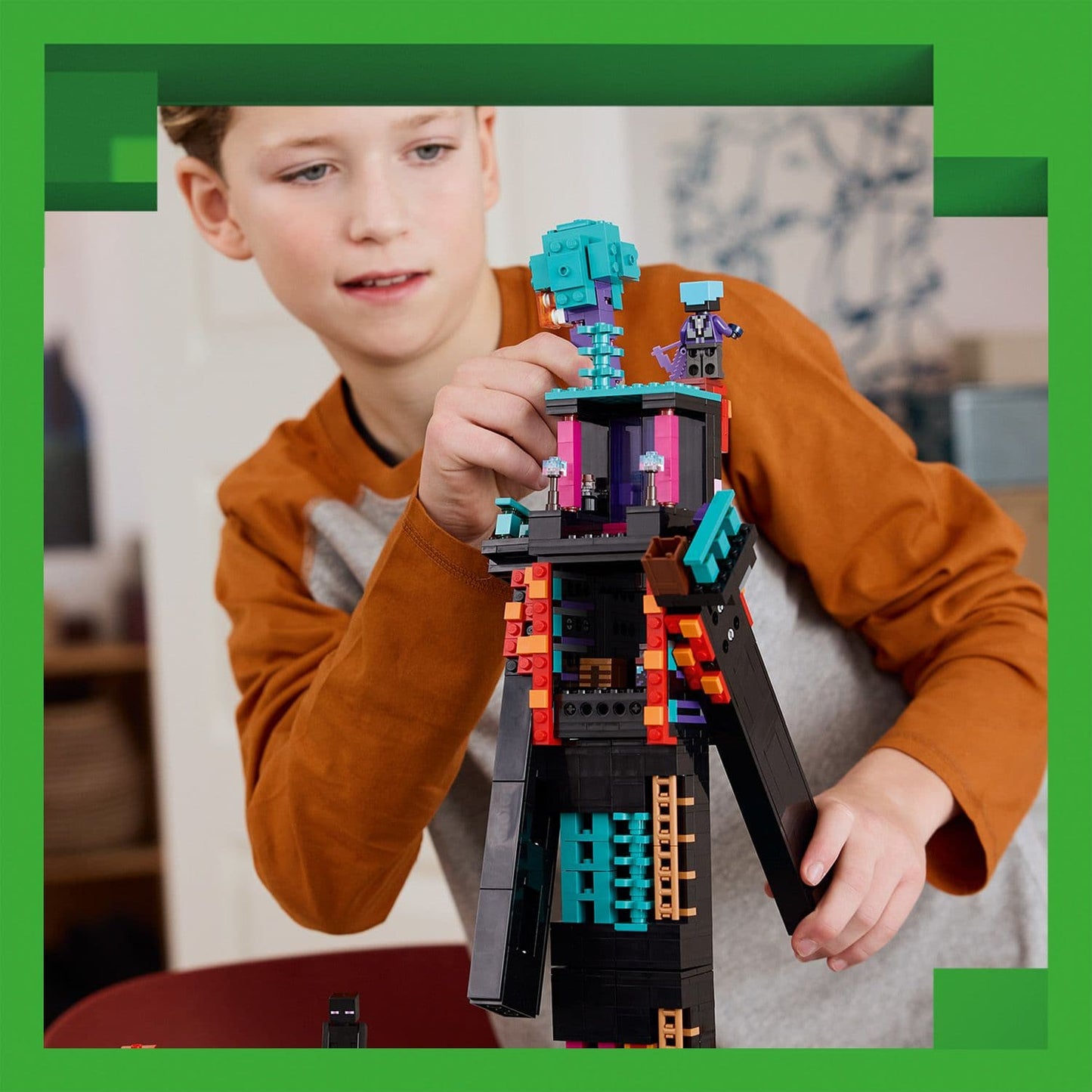 Lego Minecraft 21279 The Enderman Tower Buildable Playset for Ages 9+
