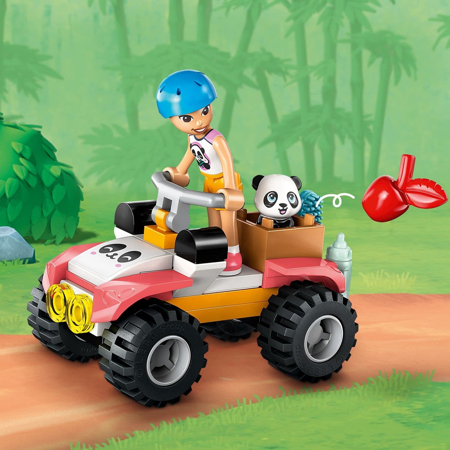 Lego Friends 42648 Panda Sanctuary Animal Care Set for Ages 7 and Up