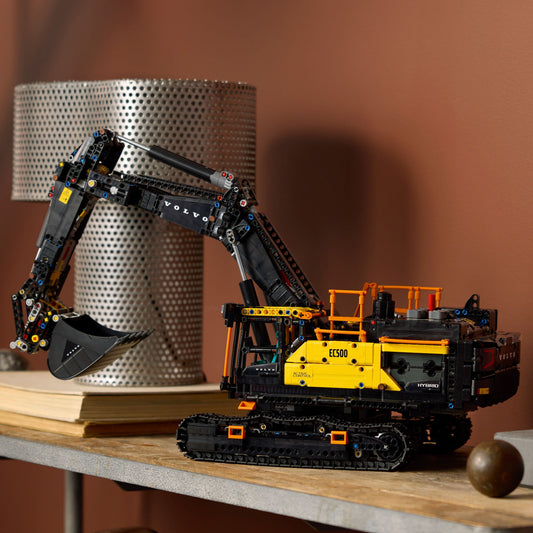 Lego Technic 42215 Volvo EC500 Hybrid Excavator for Adults Ages 18+