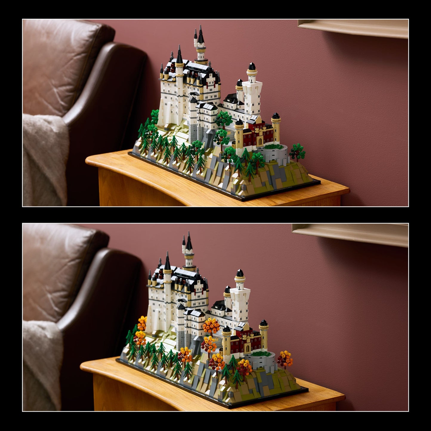 Lego Architecture 21063 Neuschwanstein Castle Set for Adults Ages 18+