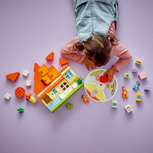 Lego Duplo Bluey 10459 Bluey's Family House with Memory Game Ages 3+