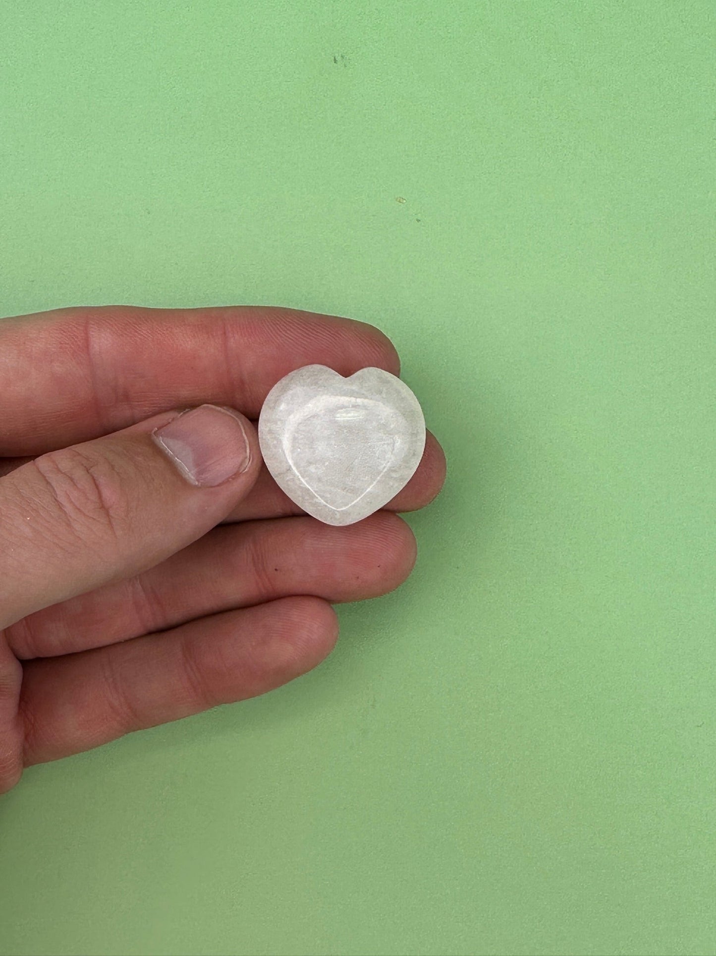Clear quartz - Mini heart