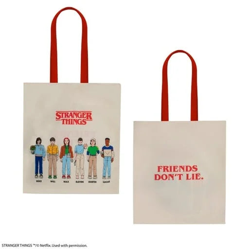 Stranger Things Tote Bag Friends Don't Lie CR2386