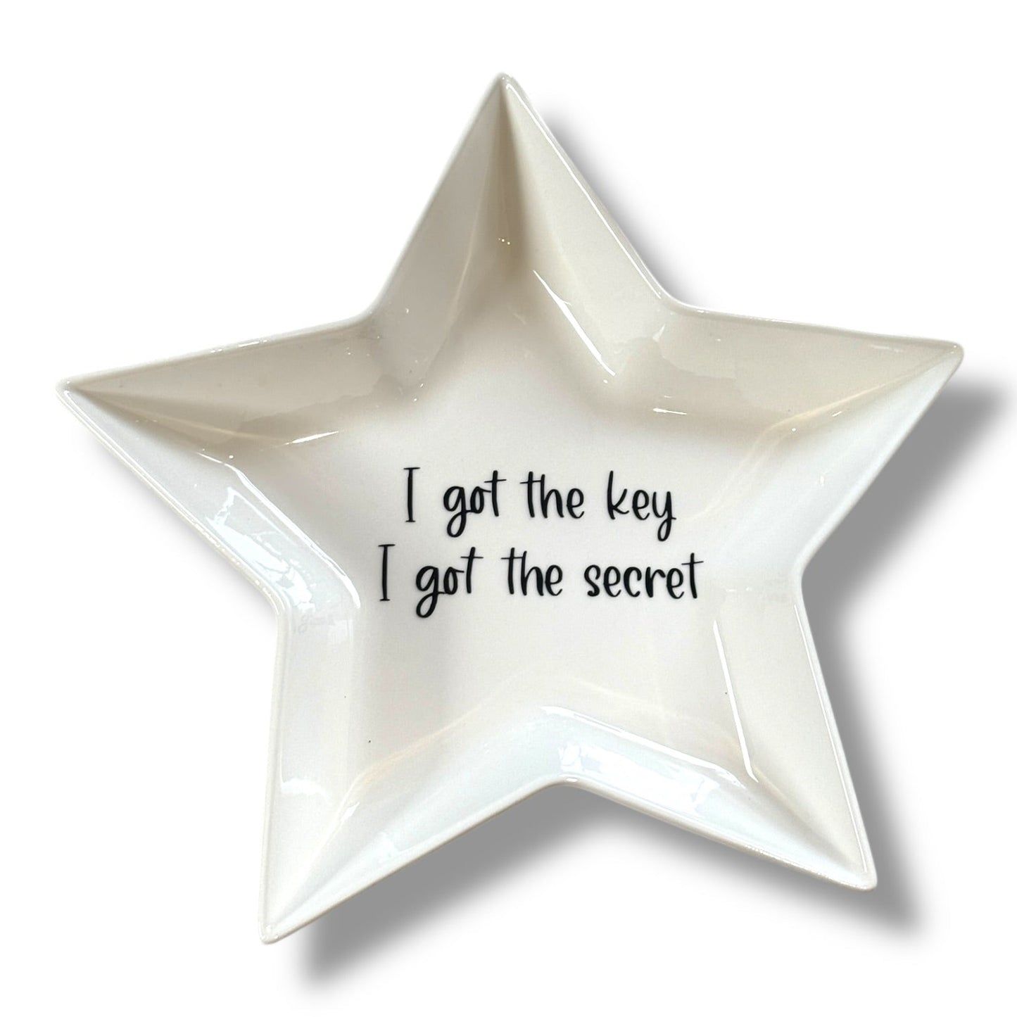 I Got The Key, I Got The Secret Star Key Dish