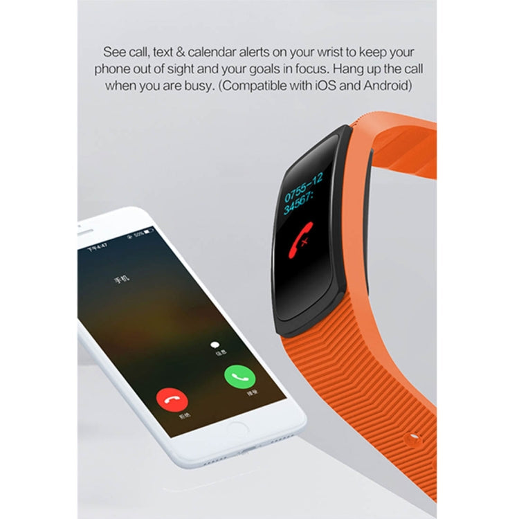 SMA-B3 Fitness Tracker 0.96 inch Bluetooth Smart Bracelet, IP67 Waterproof, Support Activity Traker / Heart Rate Monitor / Blood Pressure Monitor / Remote Capture, SMA-B3/Green, SMA-B3/Blue, SMA-B3/Black, SMA-B3/Orange