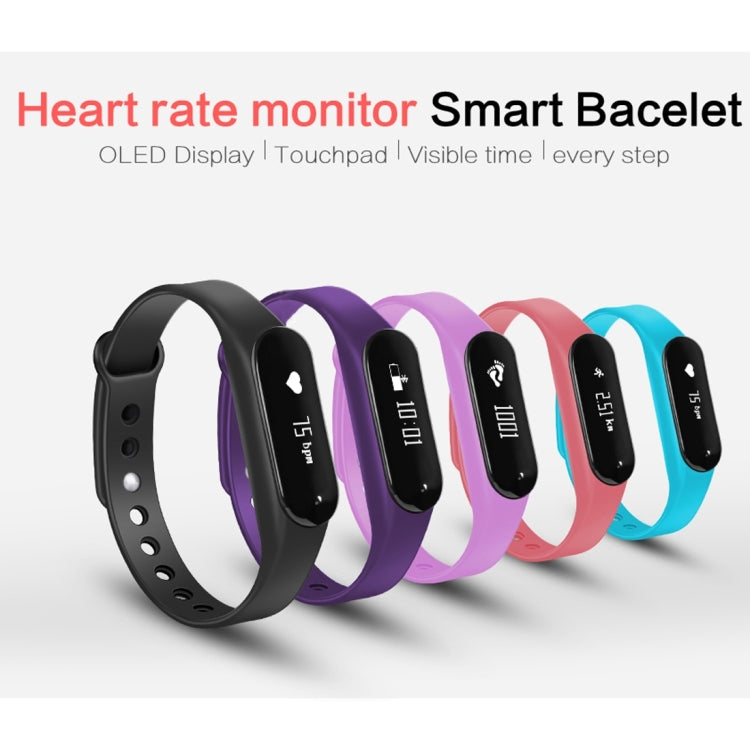 CHIGU C6 0.69 inch OLED Display Bluetooth Smart Bracelet, Support Heart Rate Monitor / Pedometer / Calls Remind / Sleep Monitor / Sedentary Reminder / Alarm / Anti-lost, Compatible with Android and iOS Phones, CHIGU C6 Pink, CHIGU C6 Green, CHIGU C6 Bl...