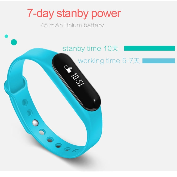 CHIGU C6 0.69 inch OLED Display Bluetooth Smart Bracelet, Support Heart Rate Monitor / Pedometer / Calls Remind / Sleep Monitor / Sedentary Reminder / Alarm / Anti-lost, Compatible with Android and iOS Phones, CHIGU C6 Pink, CHIGU C6 Green, CHIGU C6 Bl...