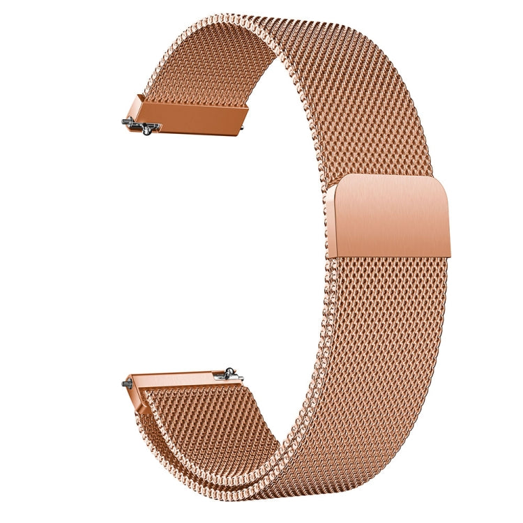 Milanis Magnetic Stainless Steel Mesh Wrist Strap WatchBand for Galaxy Watch Active 20mm