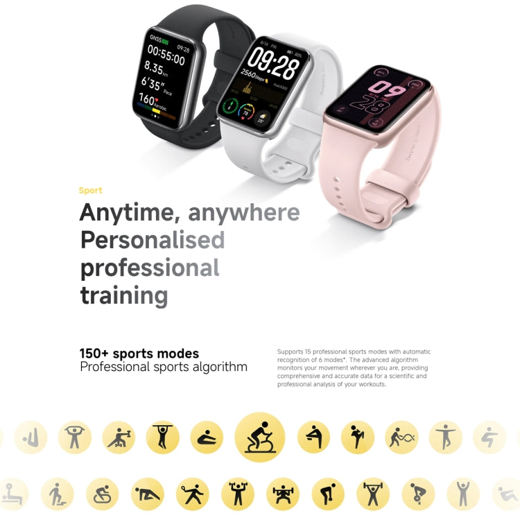 Original Xiaomi Smart Band 9 Pro 1.74 inch AMOLED Screen 5ATM Waterproof Smart Watch, Support Blood Oxygen / Heart Rate Monitor (Pink)