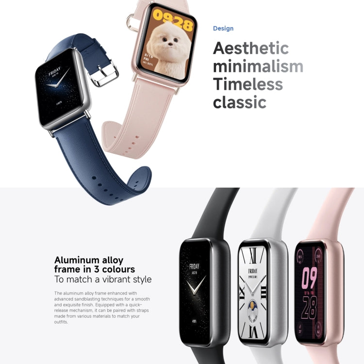 Original Xiaomi Smart Band 9 Pro 1.74 inch AMOLED Screen 5ATM Waterproof Smart Watch, Support Blood Oxygen / Heart Rate Monitor (Silver)