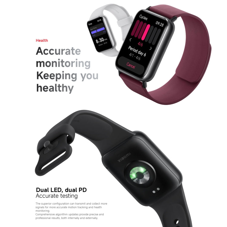 Original Xiaomi Smart Band 9 Pro 1.74 inch AMOLED Screen 5ATM Waterproof Smart Watch, Support Blood Oxygen / Heart Rate Monitor (Pink)