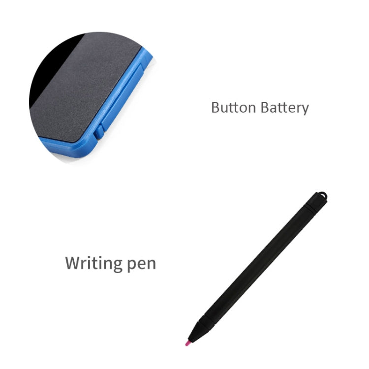 Portable 12 inch LCD Writing Tablet Drawing Graffiti Electronic Handwriting Pad Message Graphics Board Draft Paper with Writing Pen, 12 inch White, 12 inch Black, 12 inch Green, 12 inch Blue, 12 inch Red