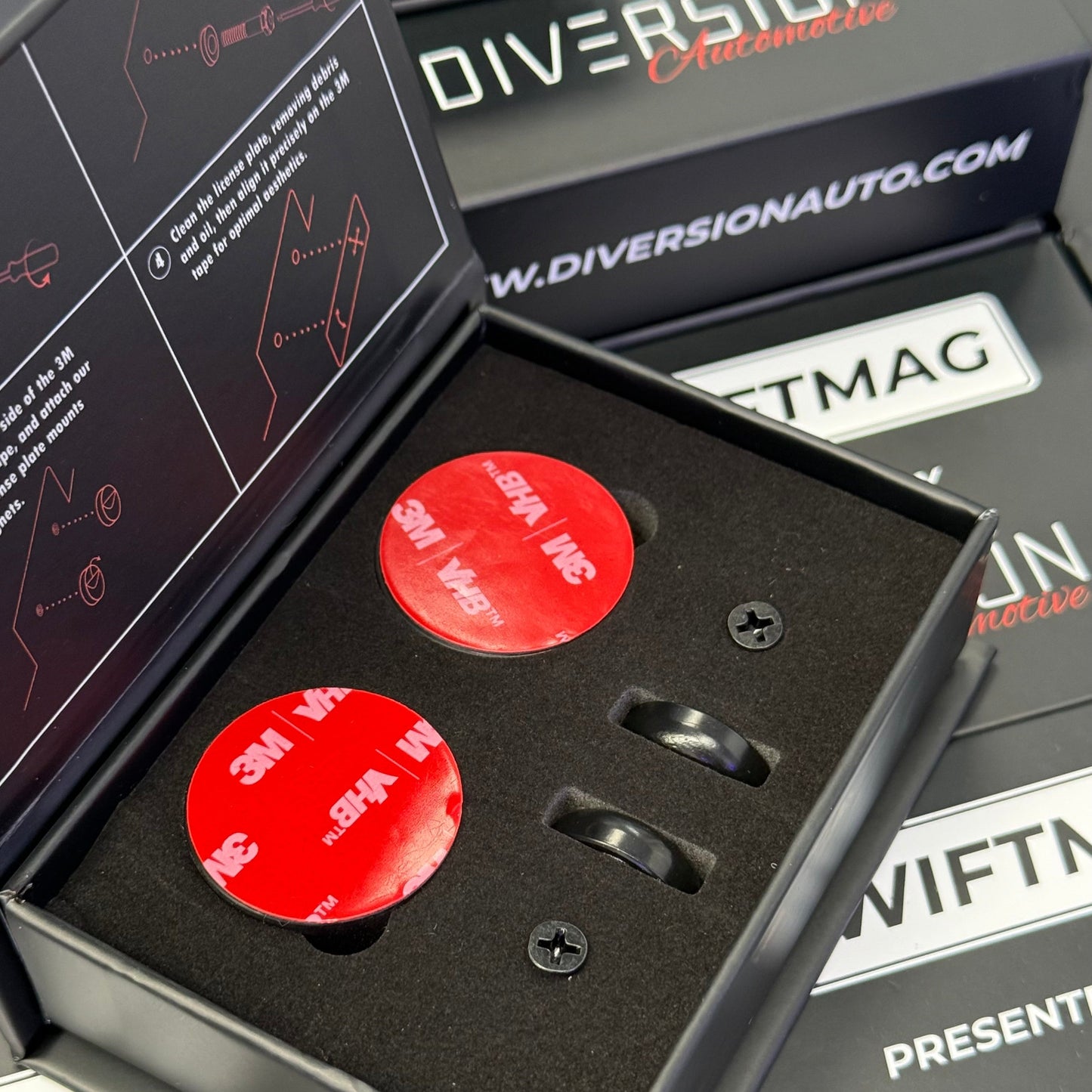 SWIFTMAG V.1 Magnetic Removable Numberplate Kit