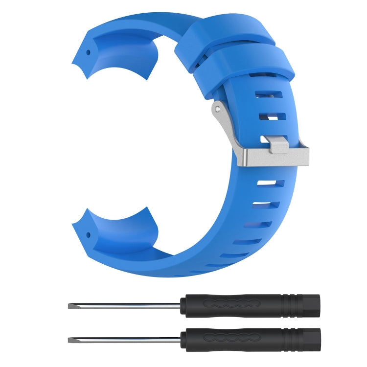 Silicone  Watch Band for SUUNTO Core ALU Black