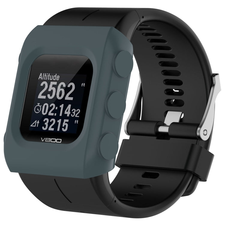 Solid Color Silicone Watch Protective Case for POLAR V800