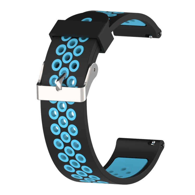 Double Colour Silicone Sport Watch Band for Xiaomi Huami Amazfit Bip Lite Version 20mm